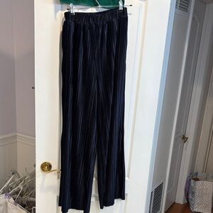 NWT Navy Blue Striped Pants
